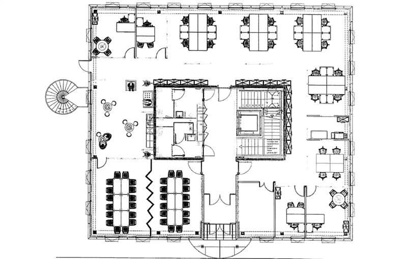 Location de bureau de 815 m² à Le Haillan - 33185 plan - 1