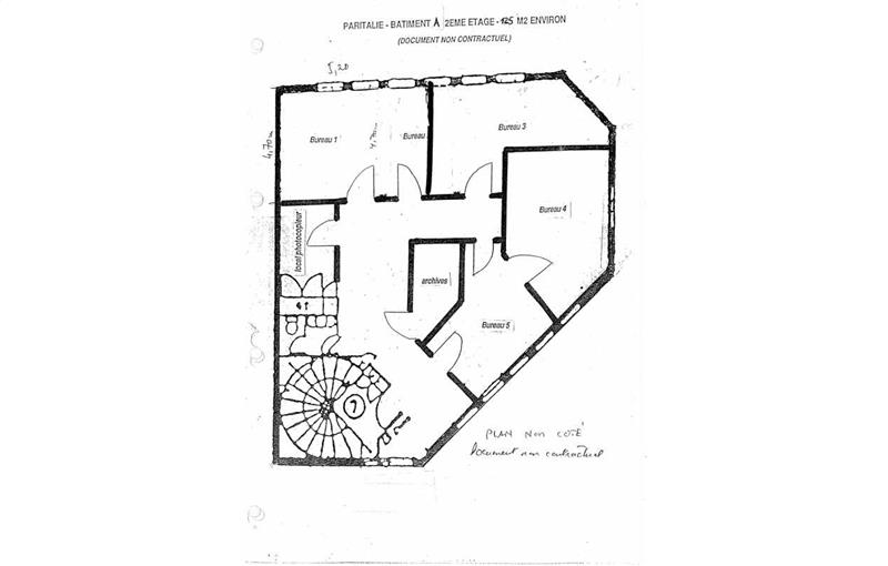 Location de bureau de 123 m² à Le Kremlin-Bicêtre - 94270 plan - 1