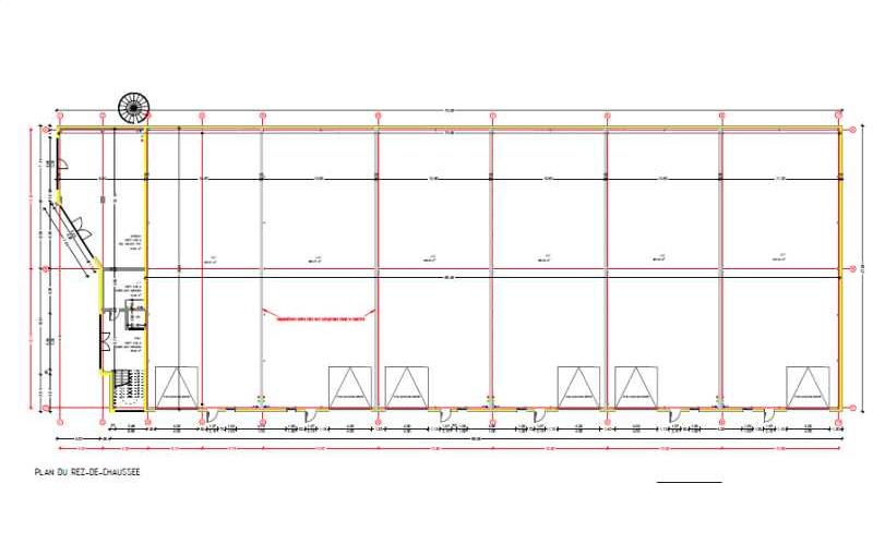 Location de bureau de 3 077 m² à Le Mesnil-Amelot - 77990 plan - 1