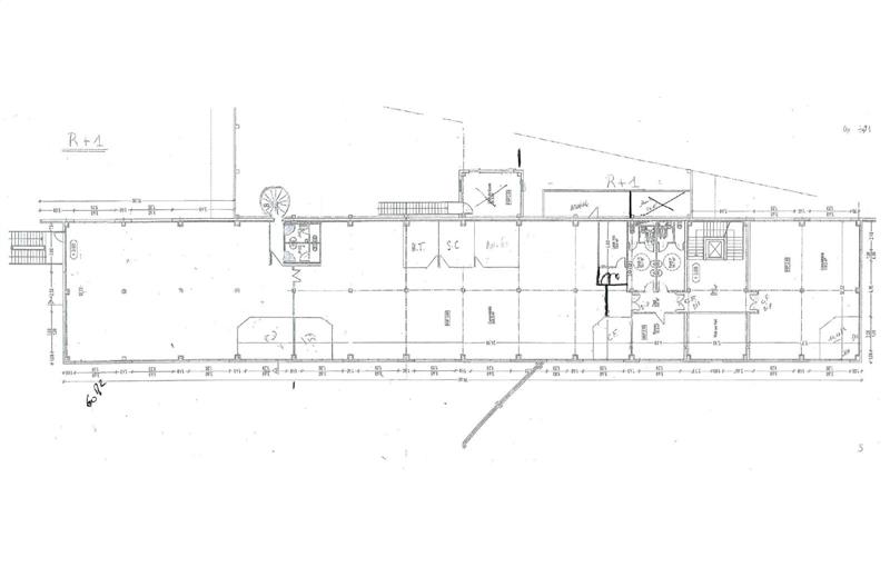 Location de bureau de 1 600 m² à Lesquin - 59810 plan - 1