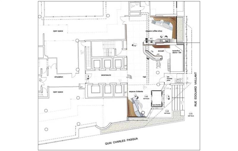 Location de bureau de 4 679 m² à Levallois-Perret - 92300 plan - 1