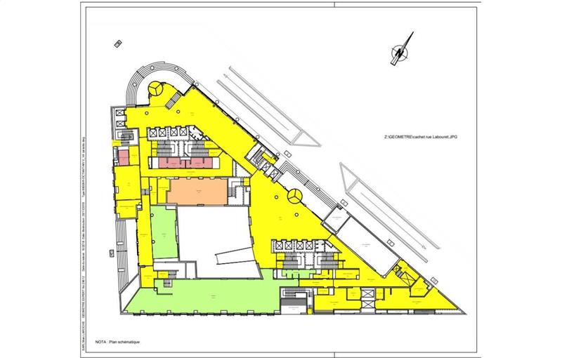 Location de bureau de 11 630 m² à Levallois-Perret - 92300 plan - 1