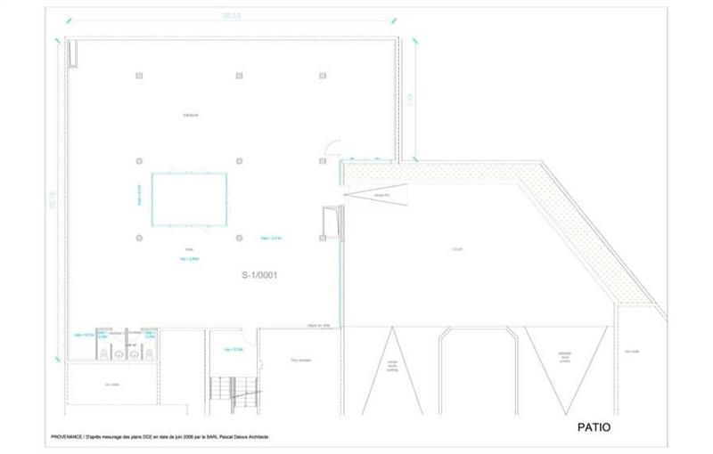 Location de bureau de 772 m² à Levallois-Perret - 92300 plan - 1