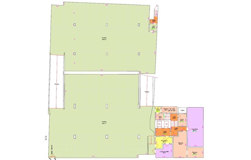 Location de bureau de 2 388 m² à Levallois-Perret - 92300 plan - 1