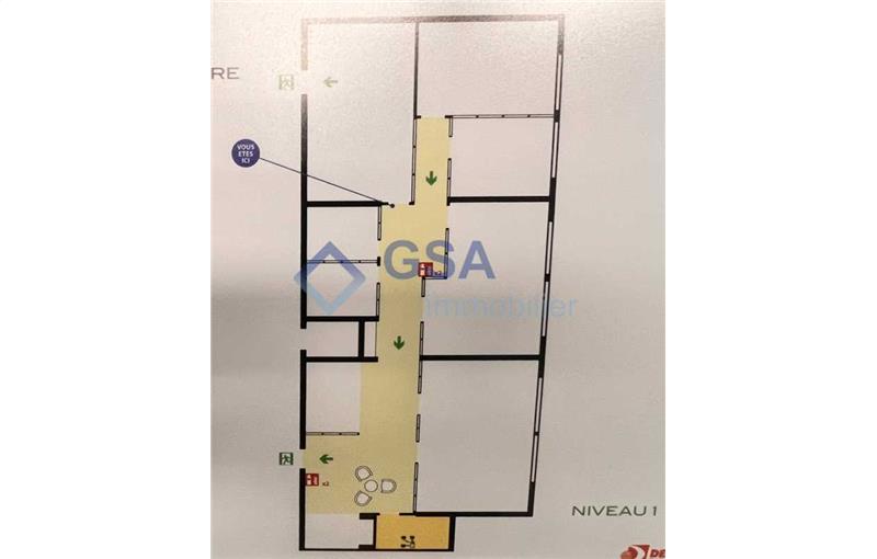 Location de bureau de 320 m² à Lieusaint - 77127 plan - 1