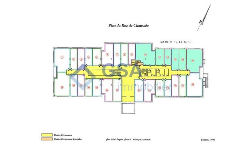 Location de bureau de 390 m² à Lieusaint - 77127 plan - 1