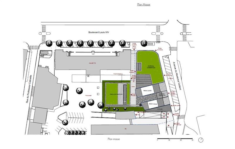 Location de bureau de 1 173 m² à Lille - 59000 plan - 1