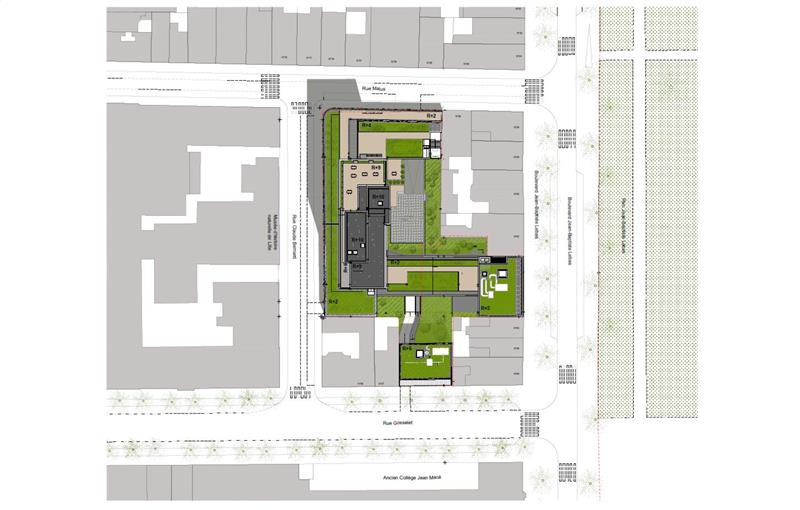 Location de bureau de 3 257 m² à Lille - 59000 plan - 1