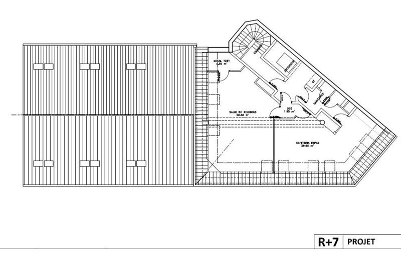 Location de bureau de 219 m² à Lille - 59000 plan - 1