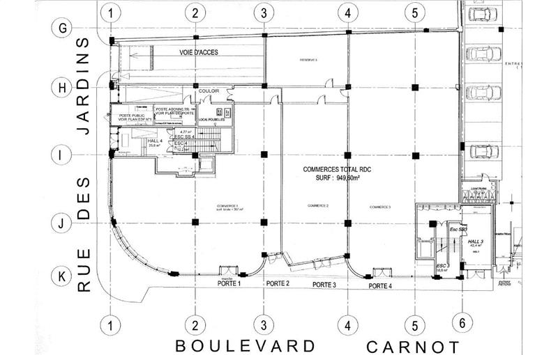 Location de bureau de 241 m² à Lille - 59000 plan - 1