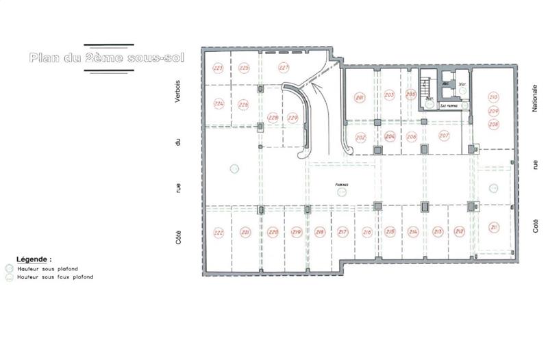 Location de bureau de 1 830 m² à Lille - 59000 plan - 1