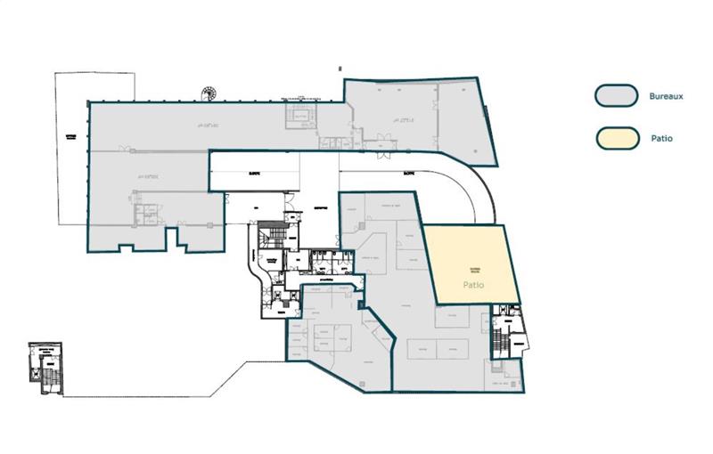 Location de bureau de 734 m² à Lille - 59000 plan - 1