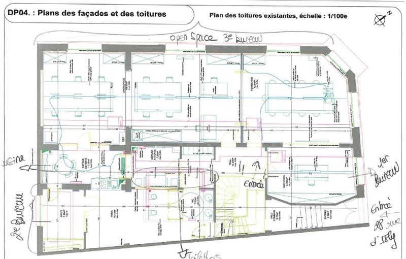 Location de bureau de 200 m² à Lille - 59000 plan - 1