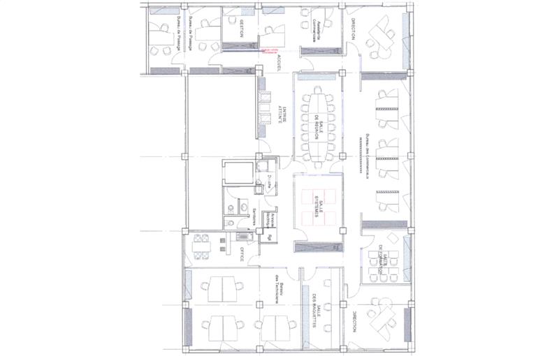 Location de bureau de 363 m² à Limonest - 69760 plan - 1