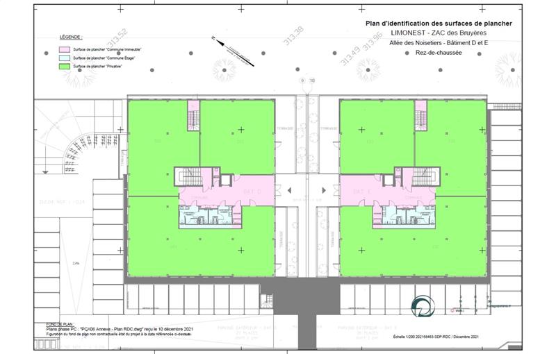 Location de bureau de 2 624 m² à Limonest - 69760 plan - 1