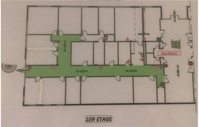 Location de bureau de 434 m² à Limonest - 69760 plan - 1