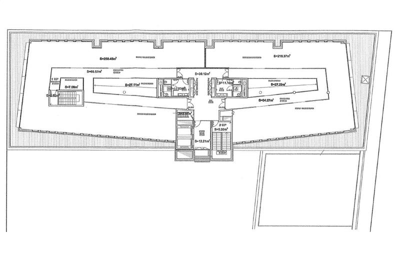 Location de bureau de 432 m² à Lyon 2 - 69002 plan - 1