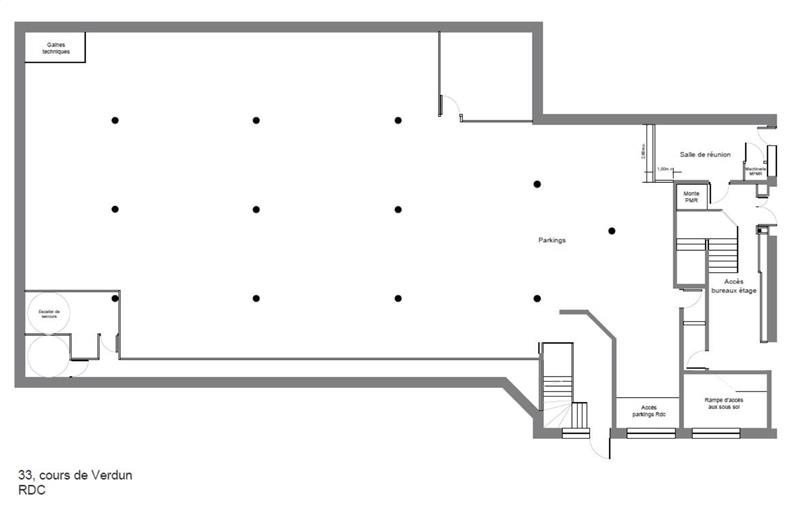 Location de bureau de 828 m² à Lyon 2 - 69002 plan - 1