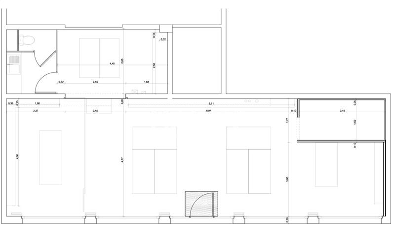 Location de bureau de 90 m² à Lyon 3 - 69003 plan - 1