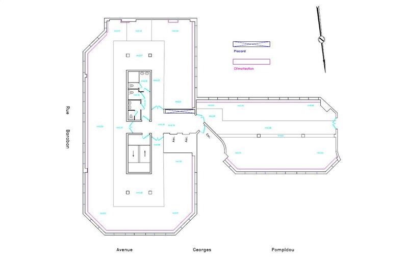 Location de bureau de 1 069 m² à Lyon 3 - 69003 plan - 1