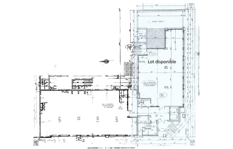 Location de bureau de 1 167 m² à Lyon 3 - 69003 plan - 1