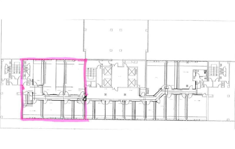 Location de bureau de 230 m² à Lyon 3 - 69003 plan - 1