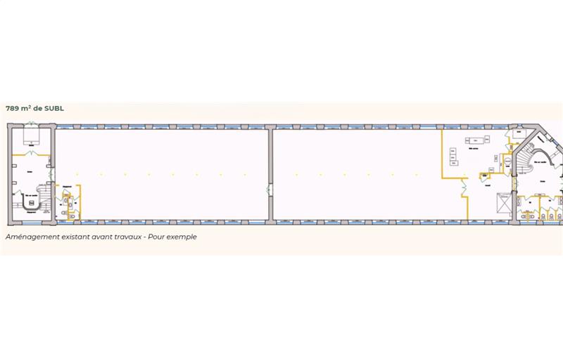 Location de bureau de 3 614 m² à Lyon 3 - 69003 plan - 1