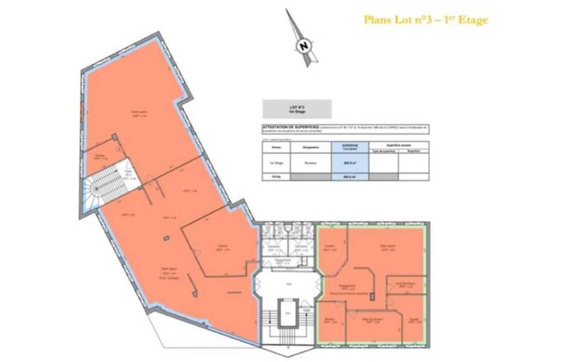 Location de bureau de 3 428 m² à Lyon 3 - 69003 plan - 1