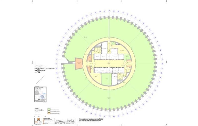 Location de bureau de 1 356 m² à Lyon 3 - 69003 plan - 1