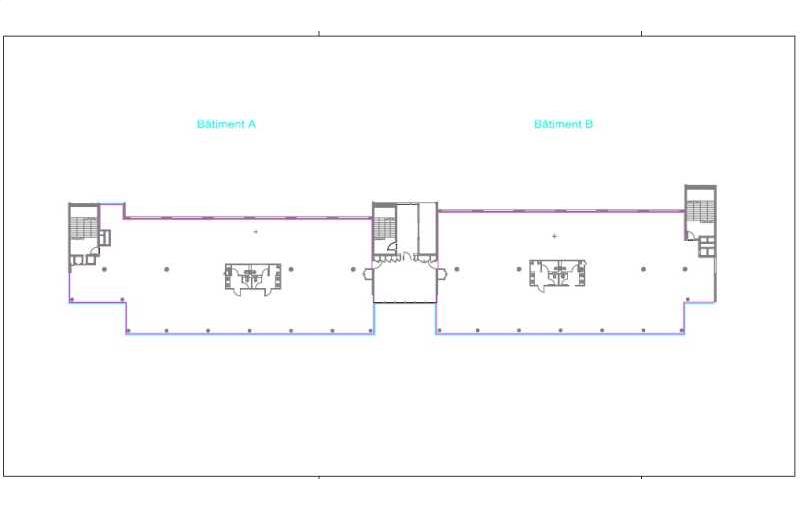 Location de bureau de 5 247 m² à Lyon 3 - 69003 plan - 1