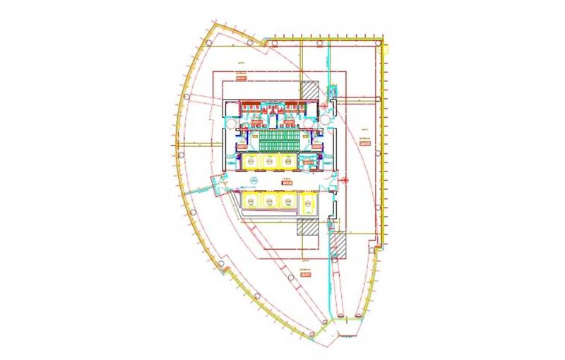 Location de bureau de 2 218 m² à Lyon 3 - 69003 plan - 1