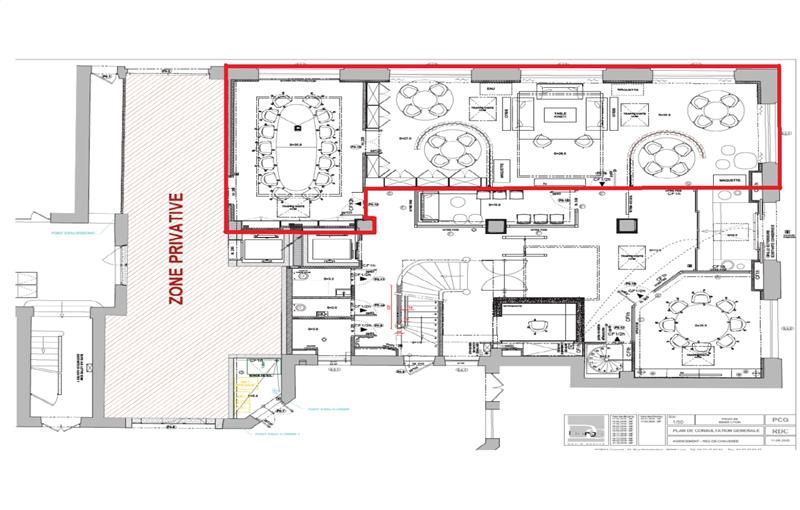 Location de bureau de 401 m² à Lyon 6 - 69006 plan - 1