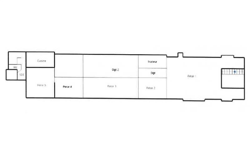 Location de bureau de 348 m² à Lyon 6 - 69006 plan - 1