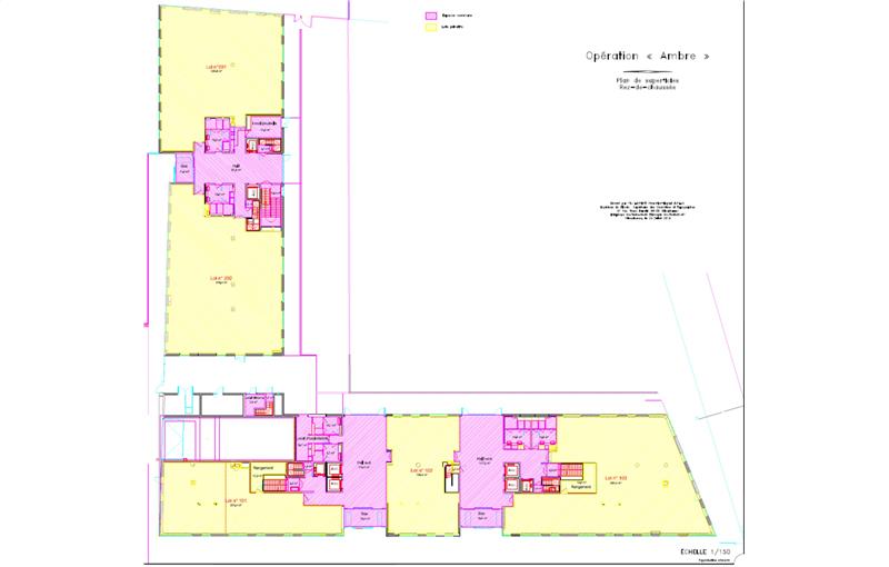 Location de bureau de 3 812 m² à Lyon 7 - 69007 plan - 1