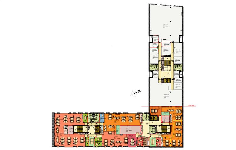 Location de bureau de 2 036 m² à Lyon 7 - 69007 plan - 1