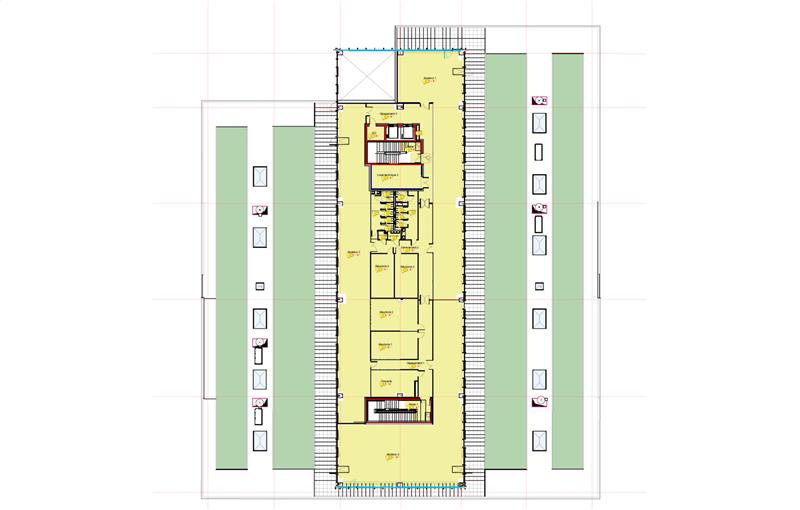 Location de bureau de 1 986 m² à Lyon 7 - 69007 plan - 1