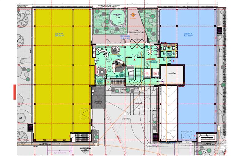 Location de bureau de 1 724 m² à Lyon 7 - 69007 plan - 1