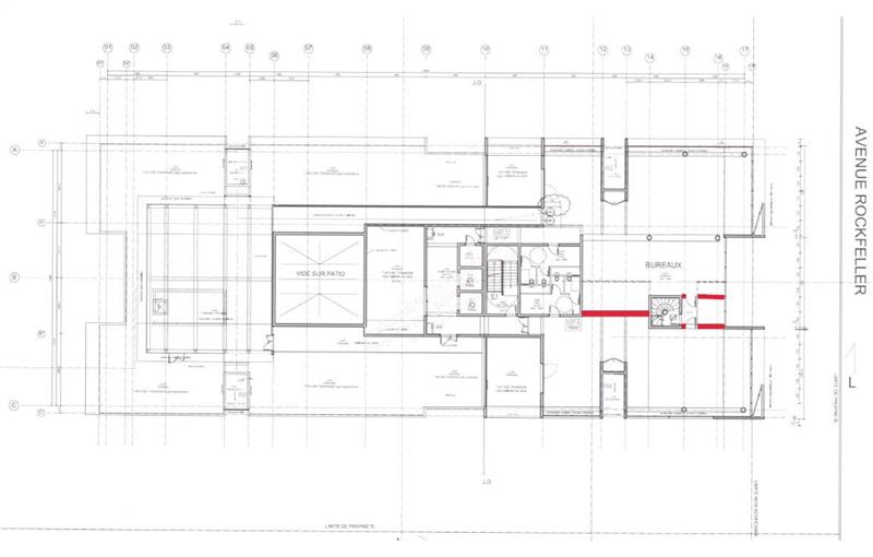 Location de bureau de 1 461 m² à Lyon 8 - 69008 plan - 1