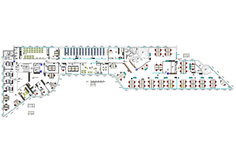 Location de bureau de 1 191 m² à Lyon 9 - 69009 plan - 1