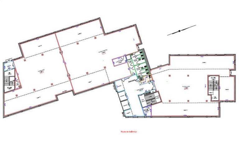 Location de bureau de 1 790 m² à Lyon 9 - 69009 plan - 1