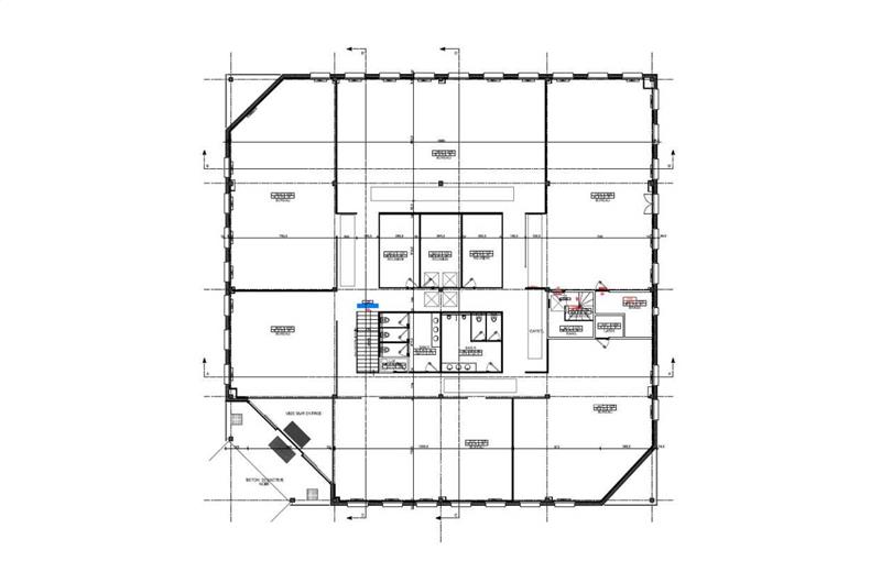 Location de bureau de 830 m² à Marcoussis - 91460 plan - 1