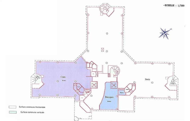 Location de bureau de 42 m² à Marcq-en-Baroeul - 59700 plan - 1