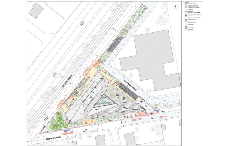 Location de bureau de 6 183 m² à Marcq-en-Baroeul - 59700 plan - 1