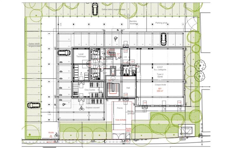 Location de bureau de 3 680 m² à Marcq-en-Baroeul - 59700 plan - 1