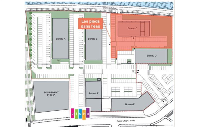 Location de bureau de 4 462 m² à Marquette-lez-Lille - 59520 plan - 1