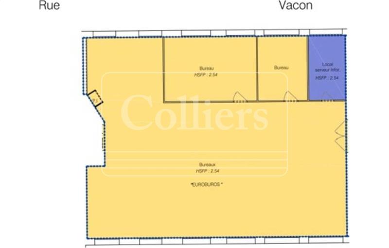 Location de bureau de 838 m² à Marseille 1 - 13001 plan - 1