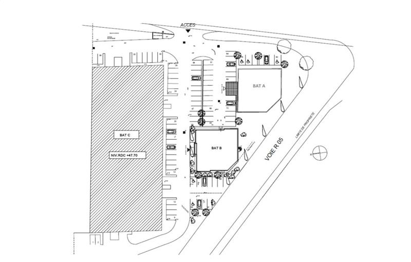 Location de bureau de 990 m² à Marseille 15 - 13015 plan - 1