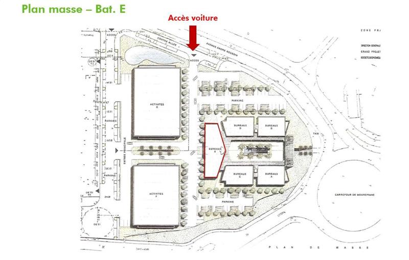 Location de bureau de 529 m² à Marseille 16 - 13016 plan - 1