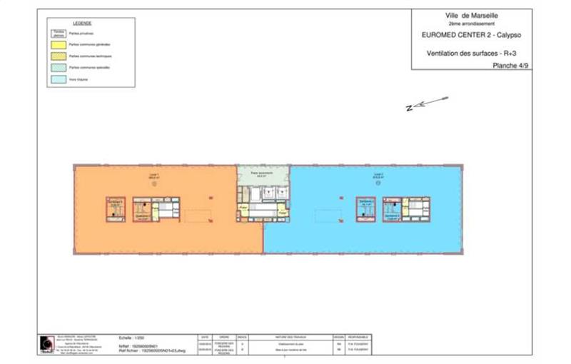 Location de bureau de 2 133 m² à Marseille 2 - 13002 plan - 1