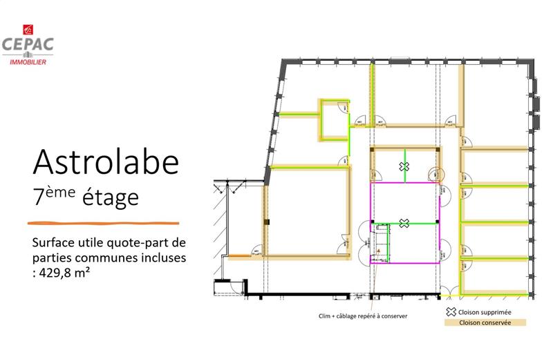 Location de bureau de 2 341 m² à Marseille 2 - 13002 plan - 1